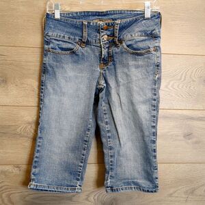 Y2K LEI Bermuda Style Denim Jean Shorts Women's Size 5